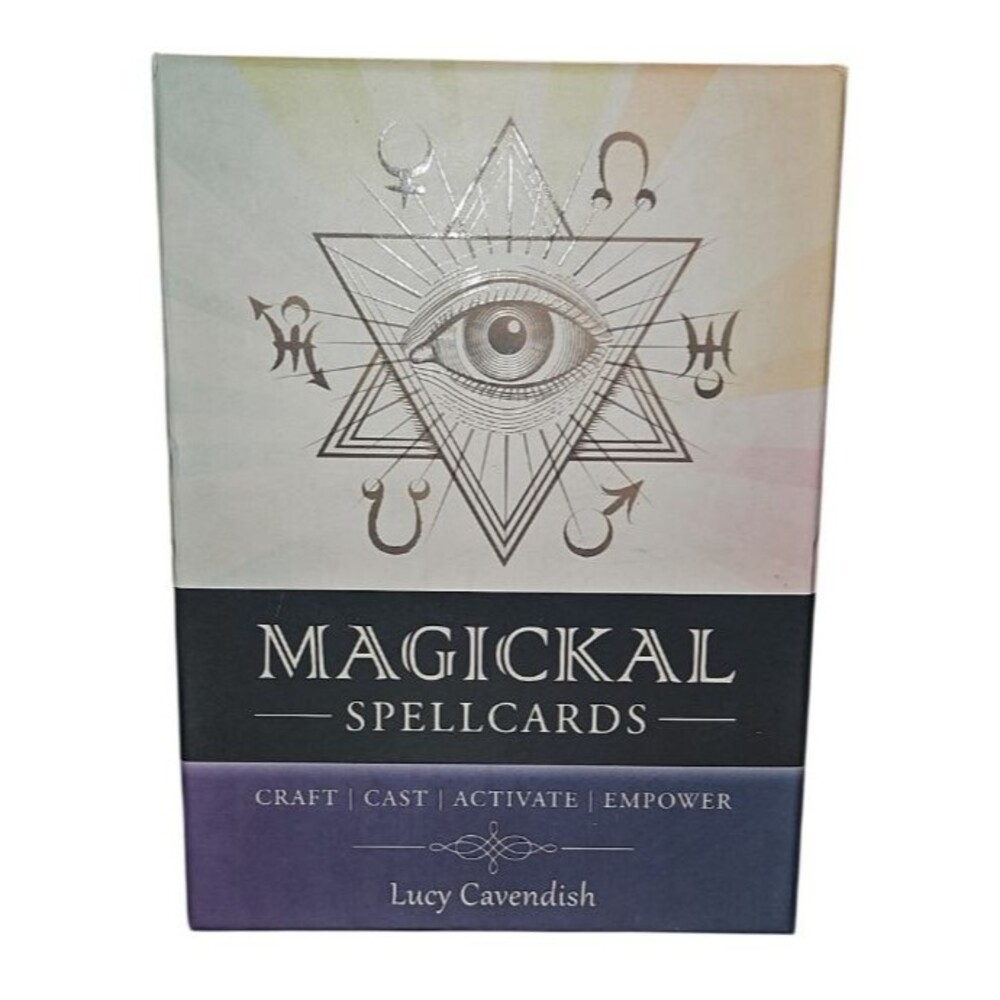 Magickal Spellcards Oracle Deck Lucy Cavendish Cards Guidebook Craft Cast